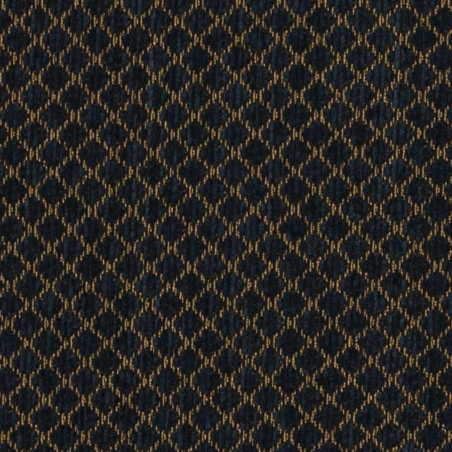 6794 Cobalt by Charlotte Designer Fabric Ring Book Page #56 100% Woven Polyester Asia Exceeds 50,000 Wyzenbeek Rubs (Heavy Duty) Horizontal: 0.5" x Vertical: 0.5" 54 Inches - Swanky Fabrics -