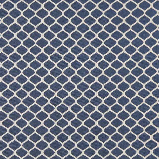 10008-05 by Charlotte Designer Fabric Vogue 60% Cotton, 30% Polyester, 10% Flax Made In USA Exceeds 200,000 Wyzenbeek Rubs (Heavy Duty) Horizontal: 1.5" x Vertical: 1.5" 54 Inches - Swanky Fabrics -