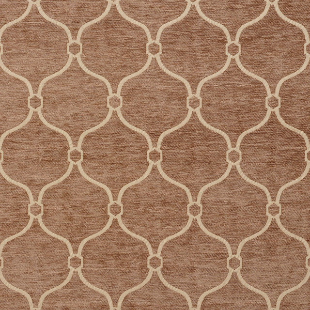 20830-07 by Charlotte Designer Fabric Chenille Patterns 100% Woven Polyester Asia Exceeds 70,000 Wyzenbeek Rubs (Heavy Duty) Horizontal: 3.5" x Vertical: 5" 54 Inches - Swanky Fabrics -