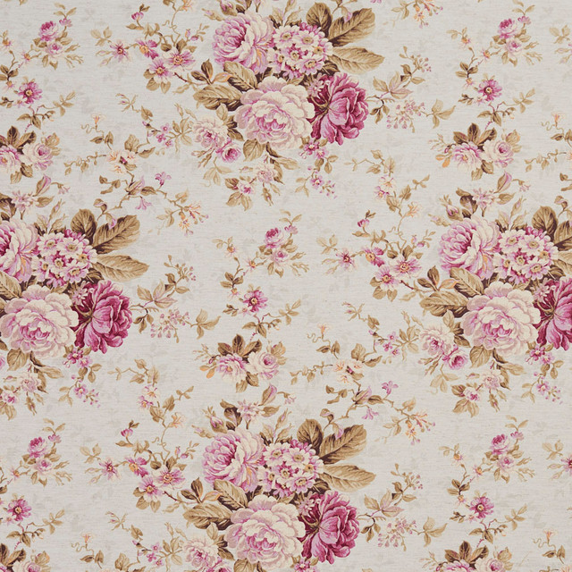 10800-04 by Charlotte Designer Fabric Botanical Prints 60% Polyester, 30% Cotton, 10% Linen Spain Exceeds 80,000 Wyzenbeek Rubs (Heavy Duty) Horizontal: 27.5" x Vertical: 25" 54 Inches - Swanky Fabrics -