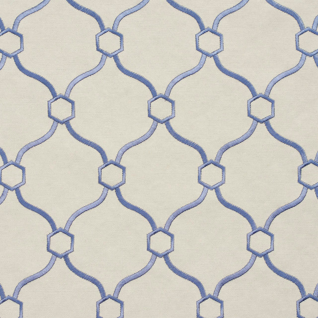 20910-07 by Charlotte Designer Fabric Embroidered Linens 44% Rayon, 30% Polyester, 26% Linen Asia Exceeds 120,000 Wyzenbeek Rubs (Heavy Duty) Horizontal: 3.5" x Vertical: 5" 54 Inches - Swanky Fabrics -