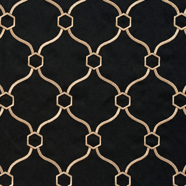 20910-19 by Charlotte Designer Fabric Embroidered Linens 44% Rayon, 30% Polyester, 26% Linen Asia Exceeds 120,000 Wyzenbeek Rubs (Heavy Duty) Horizontal: 3.5" x Vertical: 5" 54 Inches - Swanky Fabrics -