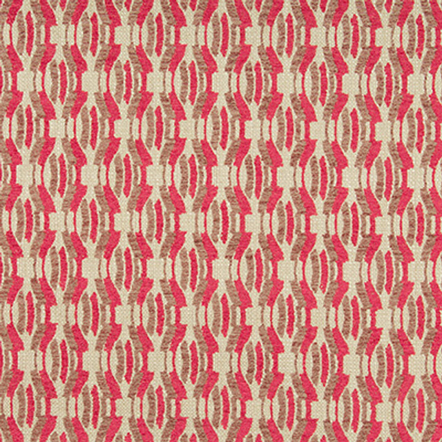 Agate Weave Cerise by Lee Jofa Modern Designer Fabric