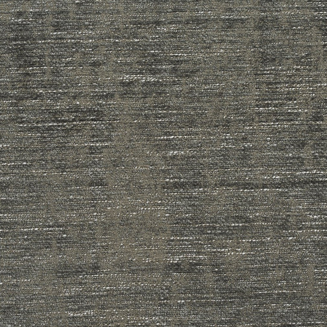 D674 Charcoal by Charlotte Designer Fabric Chenille Textures 87% Polyester, 13% Rayon Asia Exceeds 60,000 Wyzenbeek Rubs (Heavy Duty) No Repeat 54 Inches - Swanky Fabrics -
