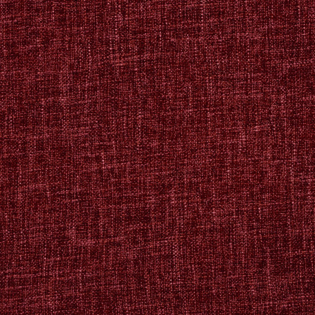 D698 Crimson by Charlotte Designer Fabric Chenille Textures 82% Polyester, 18% Rayon Asia Exceeds 80,000 Wyzenbeek Rubs (Heavy Duty) No Repeat 54 Inches - Swanky Fabrics -