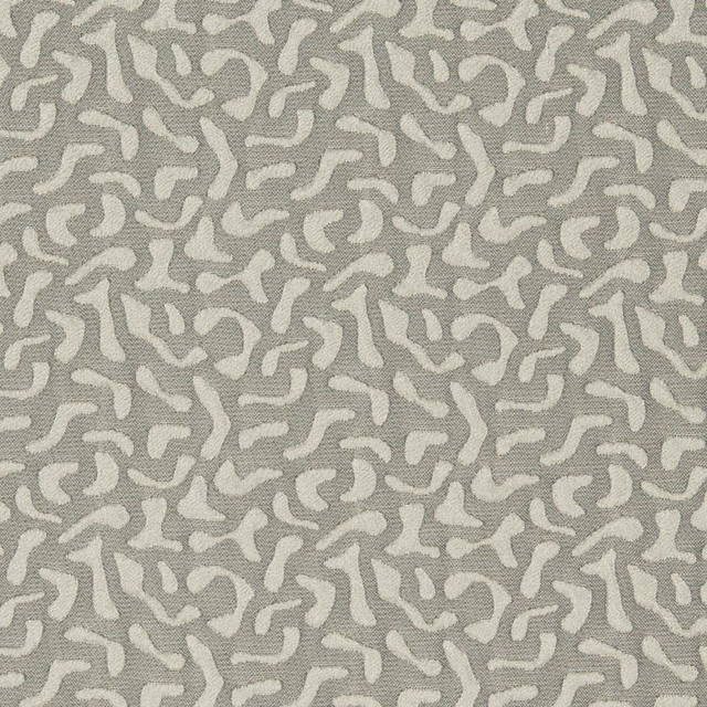 CB800-07 by Charlotte Designer Fabric Grey 100% Woven Polyester Asia Exceeds 130,000 Wyzenbeek Rubs (Heavy Duty) Horizontal: 3.5" x Vertical: 3.5" 54 Inches - Swanky Fabrics -