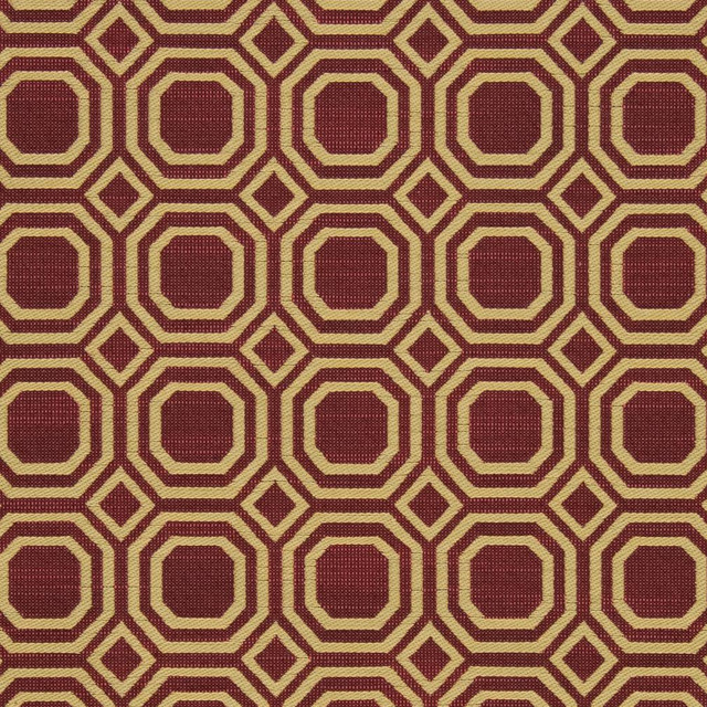 CB700-291 by Charlotte Designer Fabric Shades of Burgundy 100% Woven Polyester Asia Exceeds 50,000 Wyzenbeek Rubs (Heavy Duty) Horizontal: 2.25" x Vertical: 2.25" 54 Inches - Swanky Fabrics -
