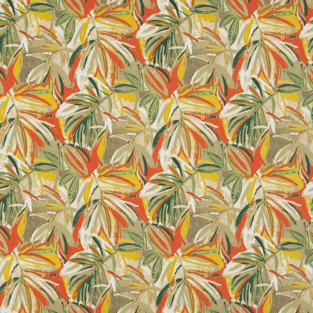D943 Hula by Charlotte Designer Fabric Prints & Wovens 52% Acrylic, 48% Polyester Made In USA Exceeds 30,000 Wyzenbeek Rubs (Heavy Duty) Horizontal 18" x Vertical 18" 54 Inches - Swanky Fabrics -