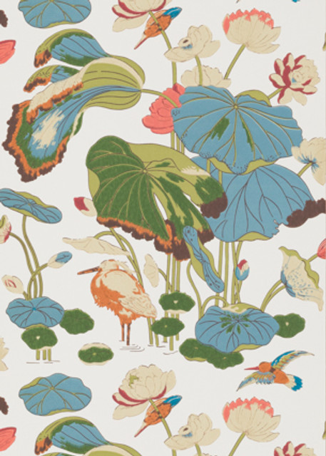 Nympheus Multi by G P & J Baker Designer Wallcovering
