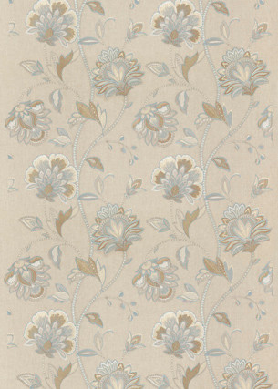 Ormesby Soft Blue by G P & J Baker Designer Fabric