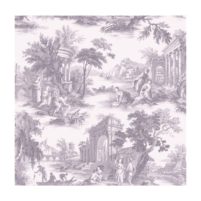 Villandry Dove Grey by Cole & Son Designer Wallcovering - PAPER - 100% United Kingdom - Horizontal: - and Vertical: 26.8 27 - Swanky Fabrics -