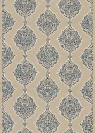 Montacute Indigo by G P & J Baker Designer Fabric