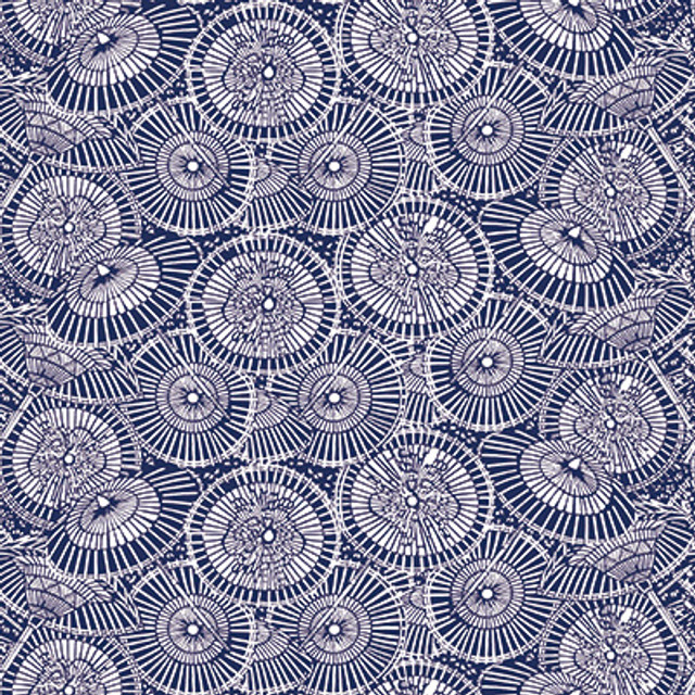 Sombrillas Navy by Gaston Y Daniela Designer Wallcovering