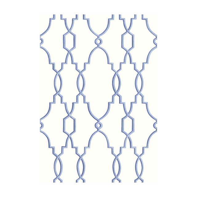 Parterre Cobalt Blue by Cole & Son Designer Wallcovering - PAPER - 100% United Kingdom - Horizontal: - and Vertical: 15 21 - Swanky Fabrics -