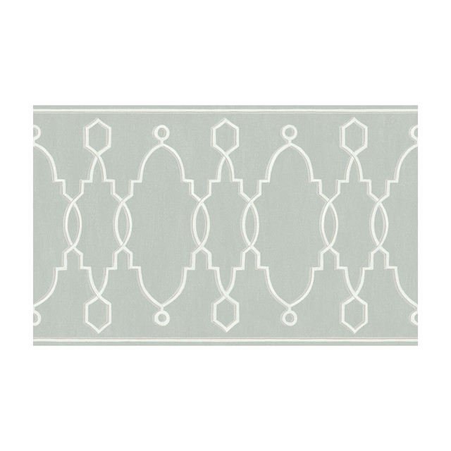 Parterre Border French Grey by Cole & Son Designer Wallcovering - PAPER - 100% United Kingdom - Horizontal: - and Vertical: - 15.7 - Swanky Fabrics -