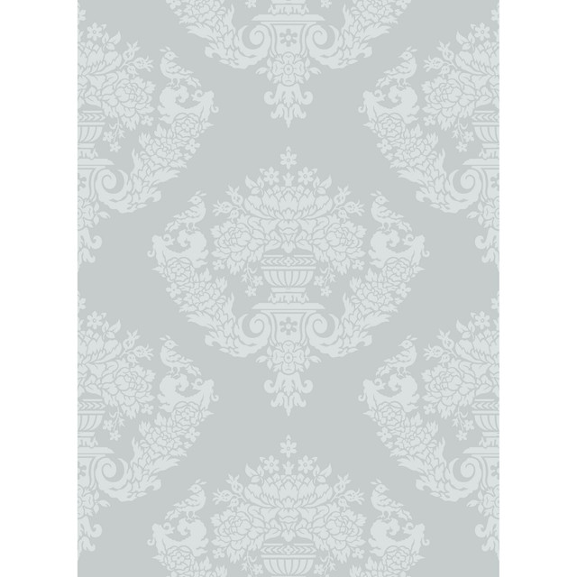 Sudbury Dove by Cole & Son Designer Wallcovering - PAPER - 100% United Kingdom - Horizontal: - and Vertical: 14.5 21 - Swanky Fabrics -