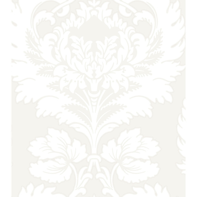 Hovingham Blanc by Cole & Son Designer Wallcovering - PAPER - 100% United Kingdom - Horizontal: - and Vertical: 21 21 - Swanky Fabrics -