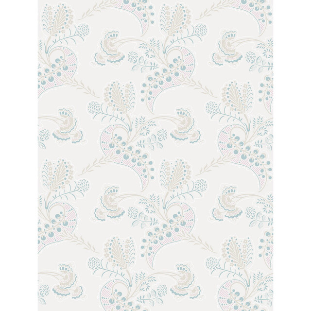 Hartford Ecru by Cole & Son Designer Wallcovering - PAPER - 100% United Kingdom - Horizontal: - and Vertical: 13.75 21 - Swanky Fabrics -