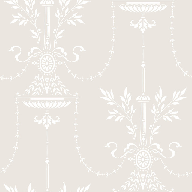 Dorset Dove by Cole & Son Designer Wallcovering - PAPER - 100% United Kingdom - Horizontal: - and Vertical: 21 21 - Swanky Fabrics -
