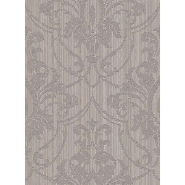 St Petersburg Dmk Taupe by Cole & Son Designer Wallcovering - PAPER - 100% United Kingdom - Horizontal: - and Vertical: 28.5 21 - Swanky Fabrics -