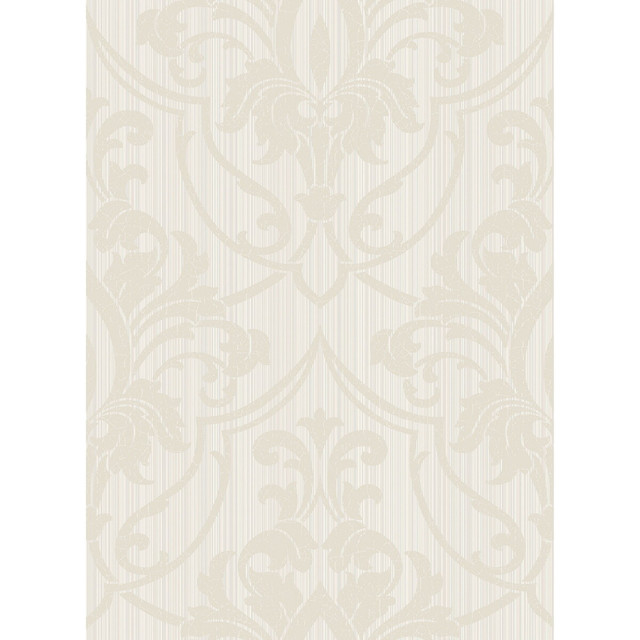St Petersburg Dsk Ecru by Cole & Son Designer Wallcovering - PAPER - 100% United Kingdom - Horizontal: - and Vertical: 28.5 21 - Swanky Fabrics -