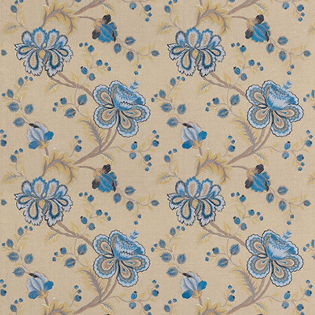 Elvington Indigo by G P & J Baker Designer Fabric
