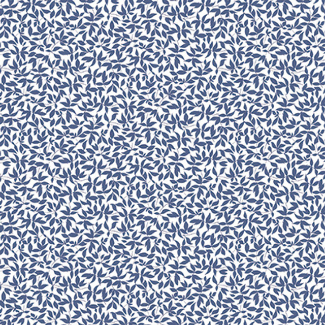 Hiedra Navy by Gaston Y Daniela Designer Wallcovering