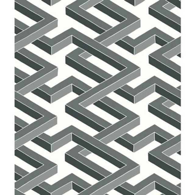 Luxor Black And White by Cole & Son Designer Wallcovering