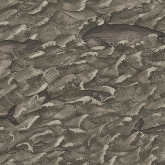 Melville Mt Charcoal by Cole & Son Designer Wallcovering