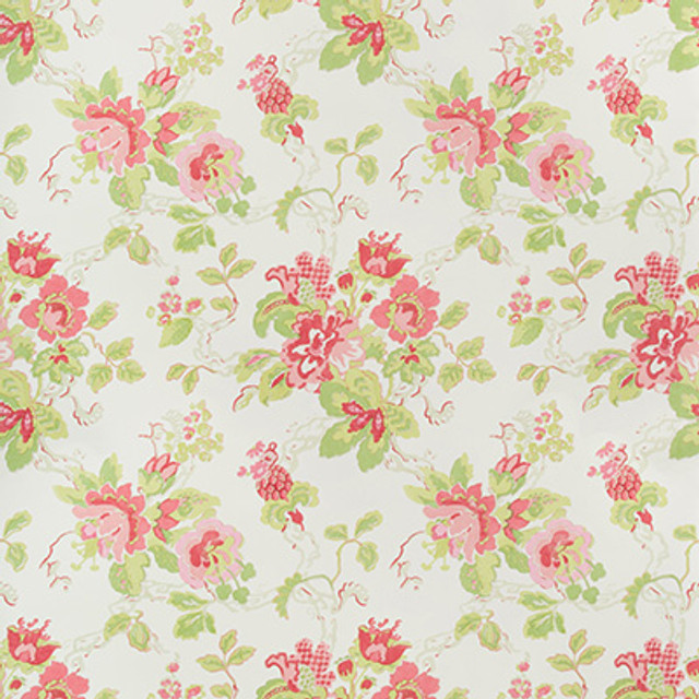 Parnham Pink/Lime by Lee Jofa Designer Wallcovering