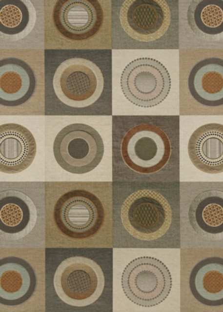 Dress Circle Linen Warm Grey by Mulberry Designer Fabric