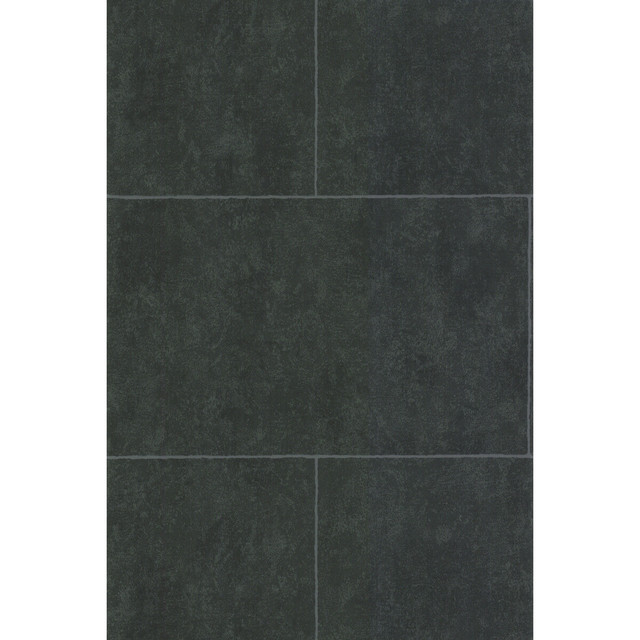 Stone Block Black by Cole & Son Designer Wallcovering COLE & SON FOUNDATION PAPER - 100% United Kingdom - Horizontal: - and Vertical: 25.2 21 - Swanky Fabrics -