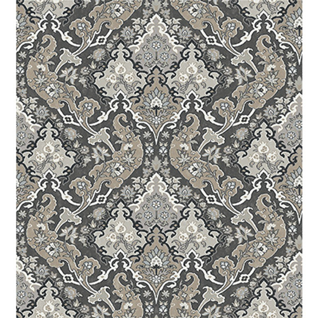 Pushkin Charcoal by Cole & Son Designer Wallcovering