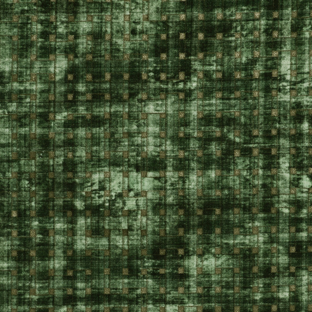Genaro Verde by Gaston Y Daniela Designer Fabric LORENZO CASTILLO V POLYESTER - 76%;COTTON - 24% Italy HEAVY Horizontal: 27.36 and Vertical: 19.48 54.72 - Swanky Fabrics -