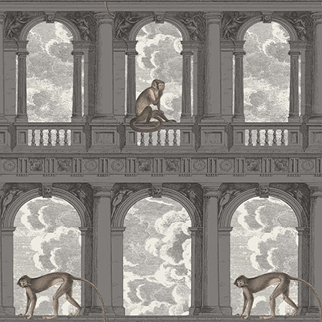 Procuratie Con Vista Soot & Snow by Cole & Son Designer Wallcovering