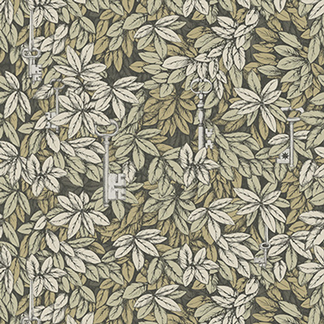 Chiavi Segrete Gilver & Gold by Cole & Son Designer Wallcovering
