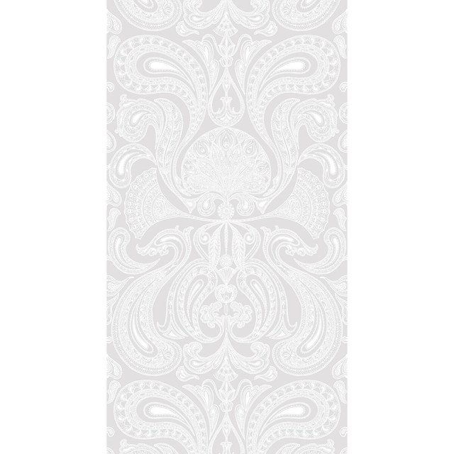 Malabar White/Lilac by Cole & Son Designer Wallcovering CONTEMPORARY RESTYLED PAPER - 100% United Kingdom - Horizontal: 21 and Vertical: 30 21 - Swanky Fabrics -