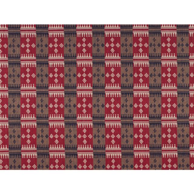 Santa Fe Rojo/Azul by Gaston Y Daniela Designer Fabric