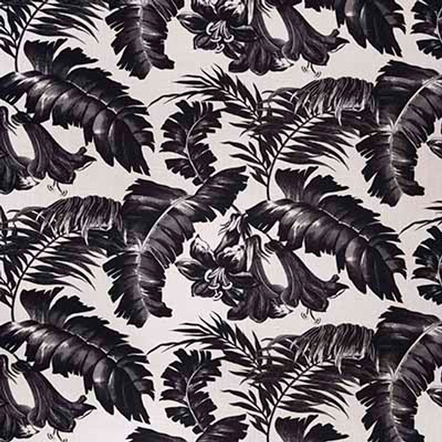 Plantation Black by Gaston Y Daniela Designer Fabric