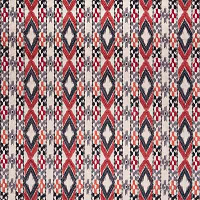 Queen Rojo/Gris by Gaston Y Daniela Designer Fabric