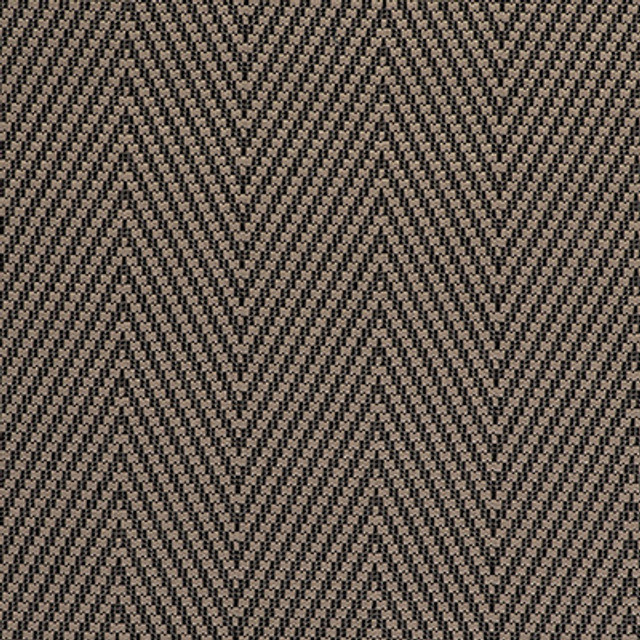 Gran Espiga Lino/Negro by Gaston Y Daniela Designer Fabric