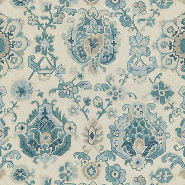 Saroukrug Aquamarine by Kravet Basics Designer Fabric