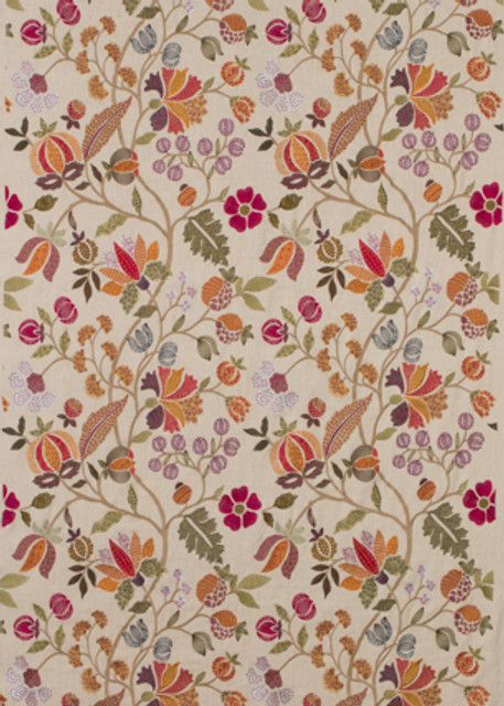 Wilderness Multi by Mulberry Designer Fabric