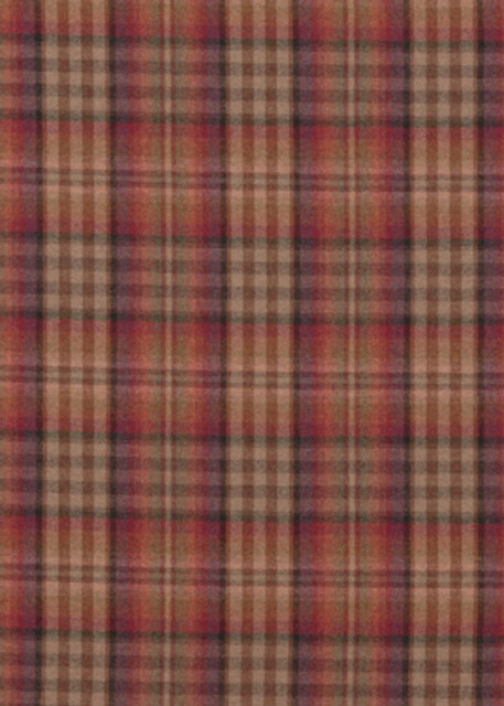 Nevis Russet/Mauve by Mulberry Designer Fabric