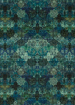 Sampul Peacock by G P & J Baker Designer Fabric