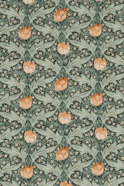 Tulip & Jasmine Teal by G P & J Baker Designer Fabric