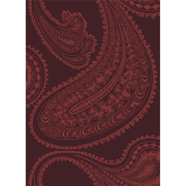 Rajapur Rse On Drk Crim by Cole & Son Designer Fabric
