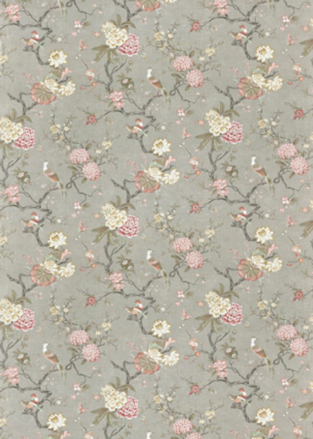 Oriental Bird Signature Mole by G P & J Baker Designer Fabric Oriental Bird Signature Mole by G P & J Baker Designer Fabric