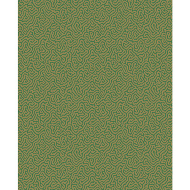 Vermicelli Green & Gold by Cole & Son Designer Wallcovering