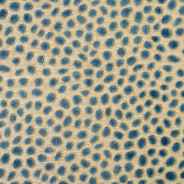 Cosma Blue by Baker Lifestyle Designer Fabric Cosma Blue by Baker Lifestyle Designer Fabric